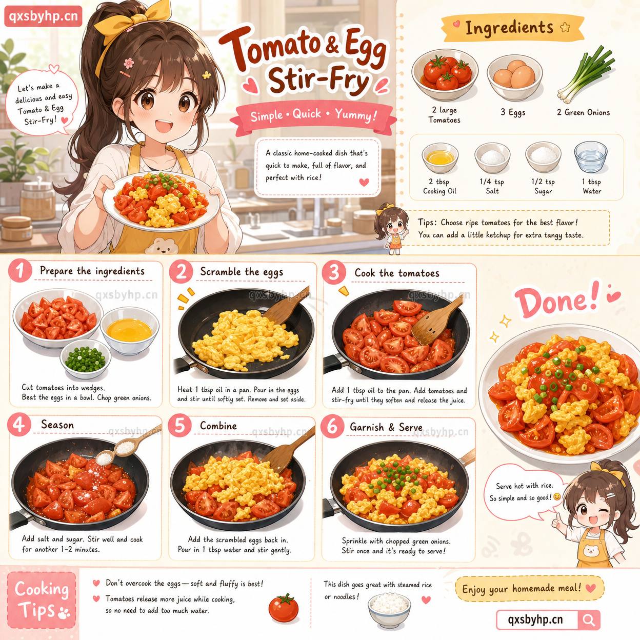少女萝莉-美食动漫教程